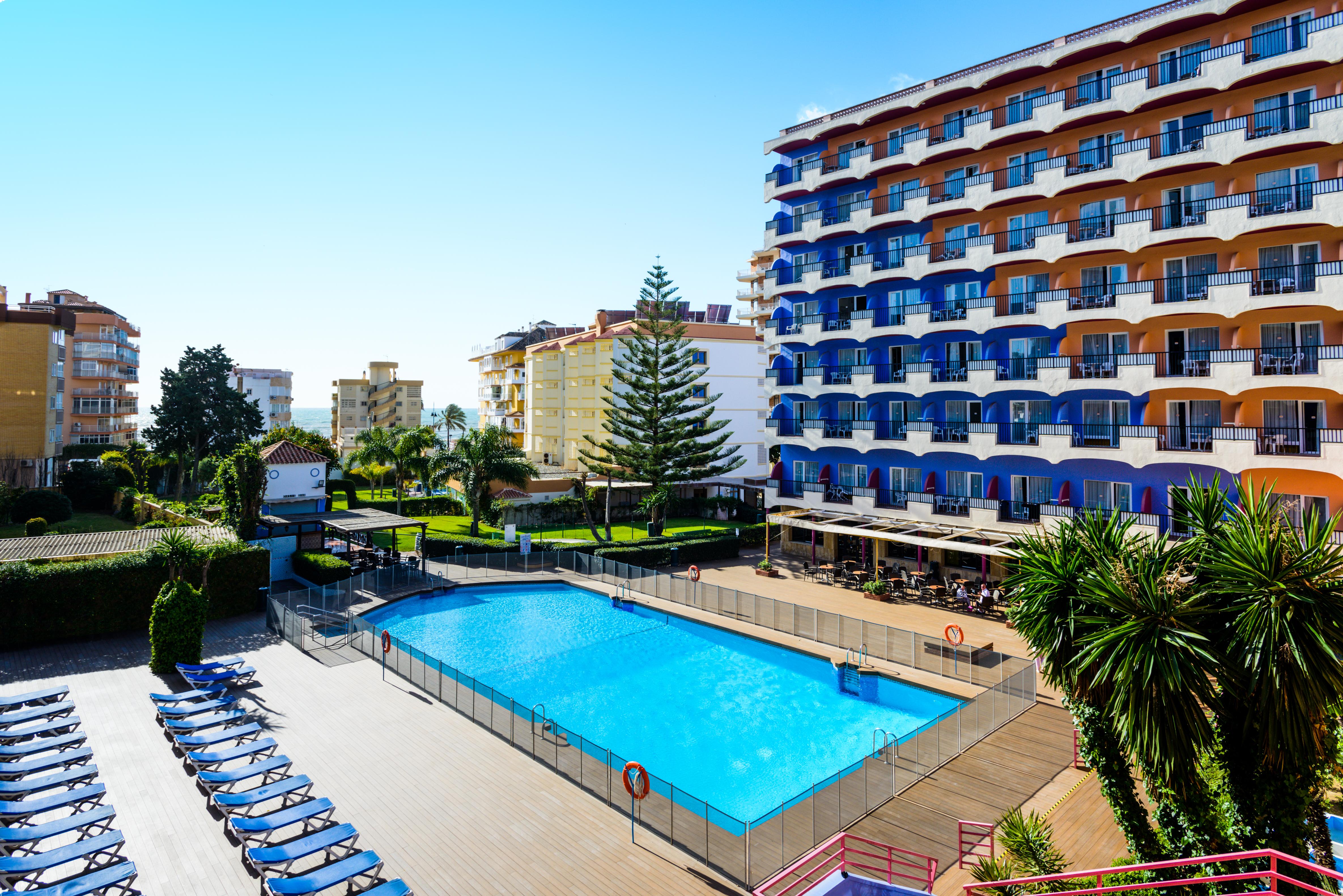 Hotel Monarque Fuengirola Park Bagian luar foto